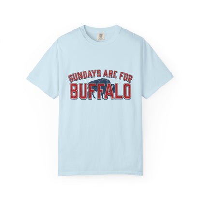 Sundays Are For Buffalo T-shirt