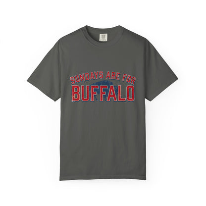 Sundays Are For Buffalo T-shirt