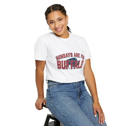 Sundays Are For Buffalo T-shirt