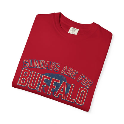 Sundays Are For Buffalo T-shirt