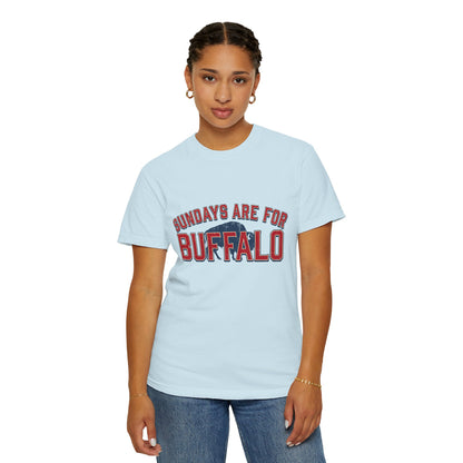 Sundays Are For Buffalo T-shirt